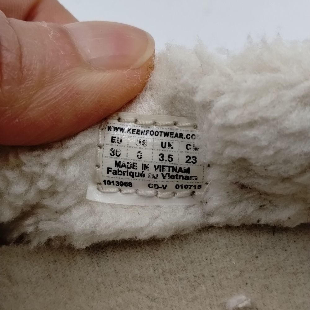 Keen Howser Slide Wool Slip On Clog Shoes Navy Cr… - image 6